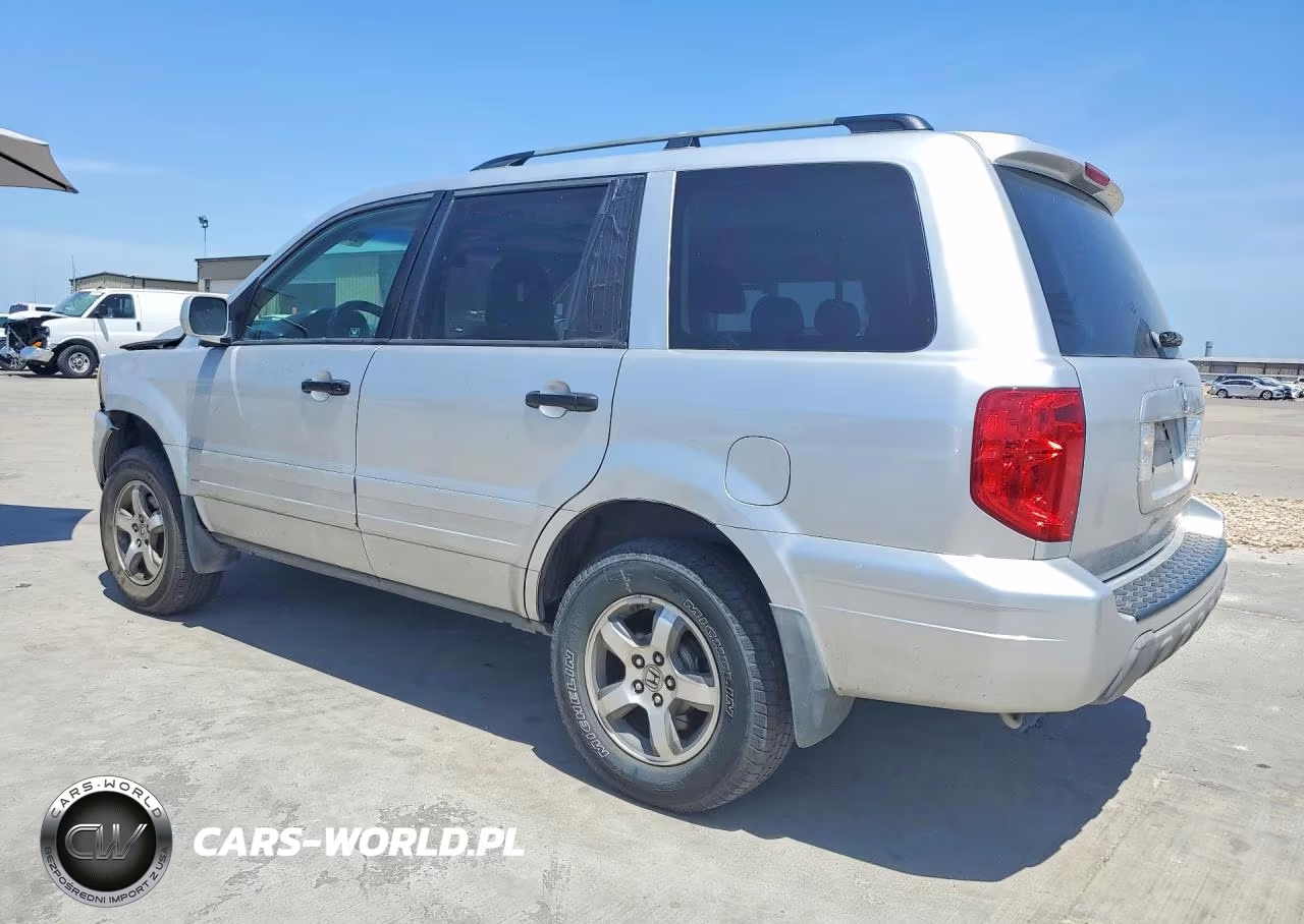 2005 Honda Pilot Exl VIN:5FNYF18605B034240 - 2