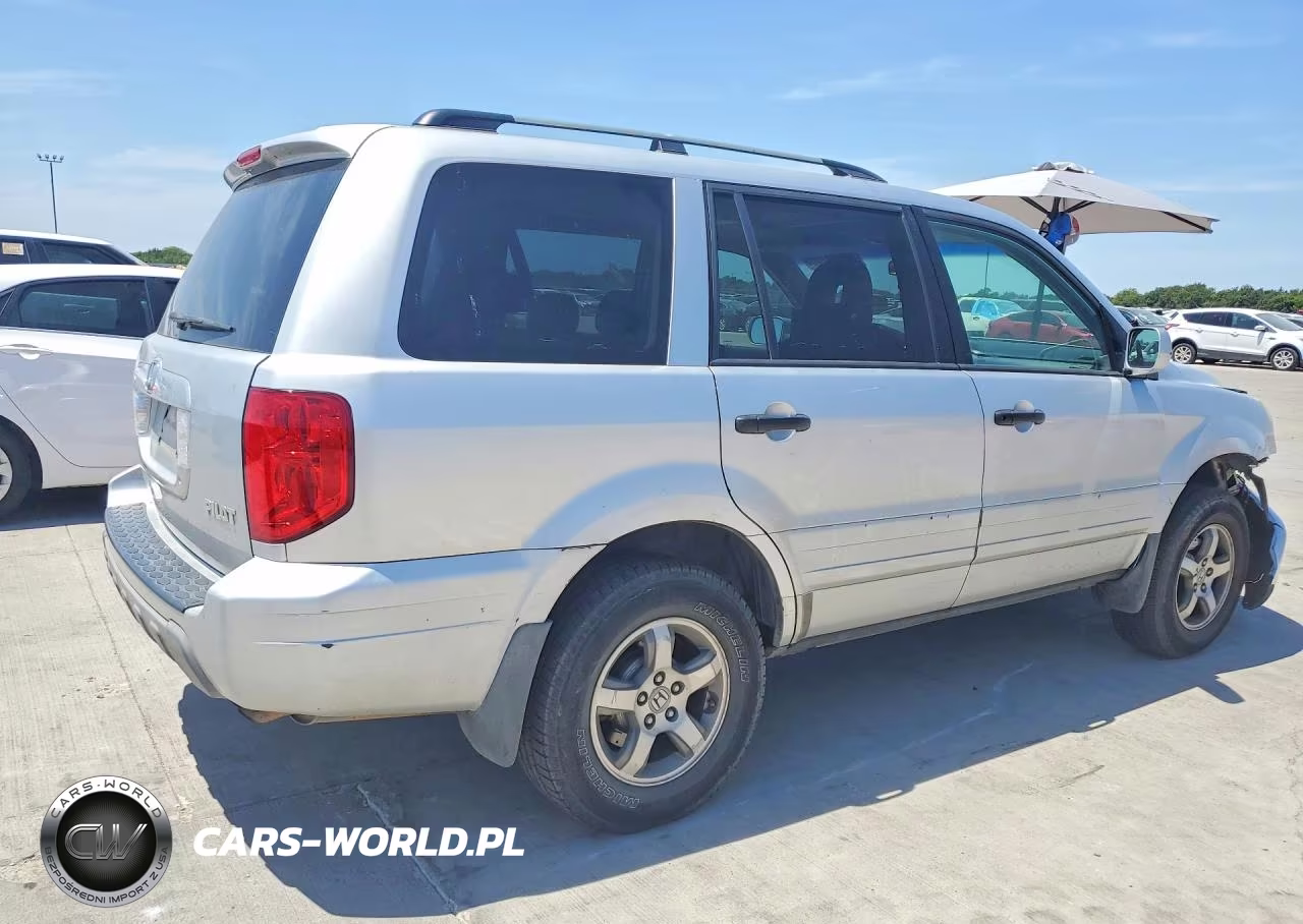 2005 Honda Pilot Exl VIN:5FNYF18605B034240 - 3