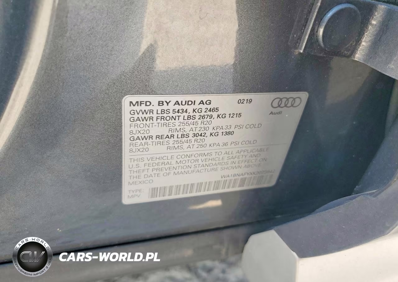 2019 Audi Q5 Premium Plus VIN:WA1BNAFYXK2073942 - 13