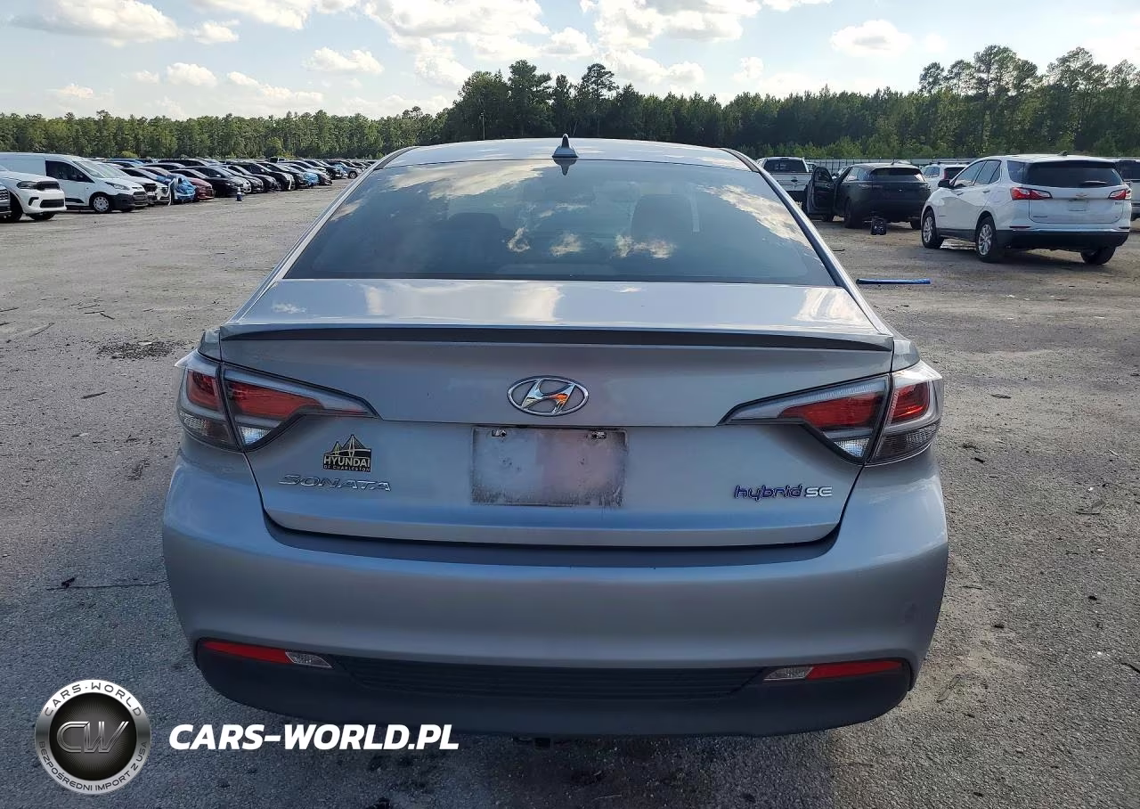 2016 Hyundai Sonata Hybrid Se VIN:KMHE24L16GA041759 - 6