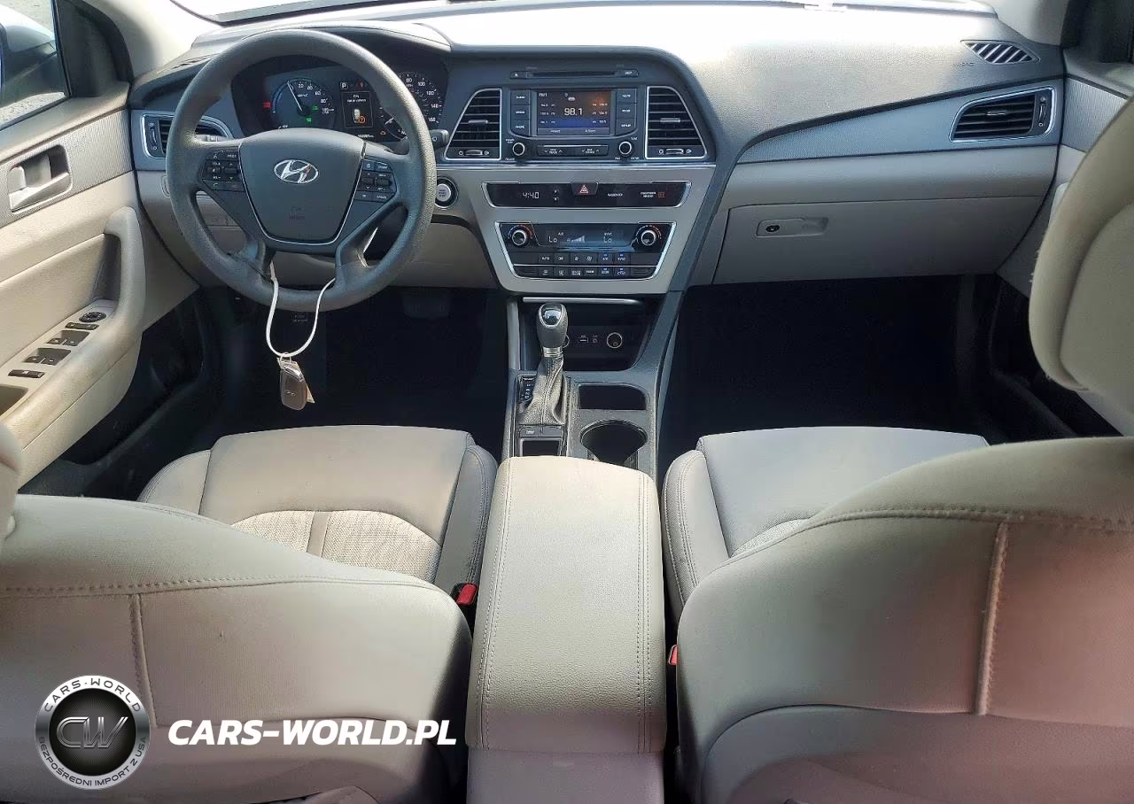 2016 Hyundai Sonata Hybrid Se VIN:KMHE24L16GA041759 - 8
