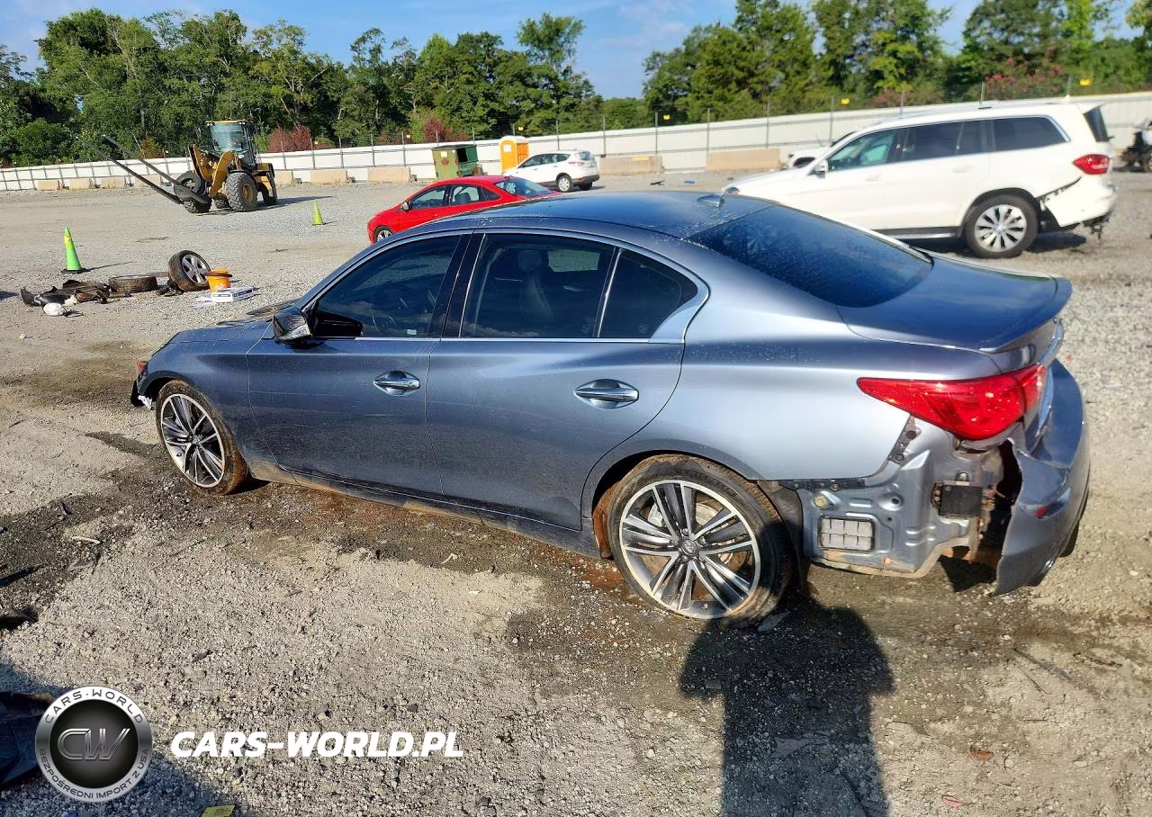 2016 Infiniti Q50 Sport VIN:JN1EV7AP5GM302353 - 2