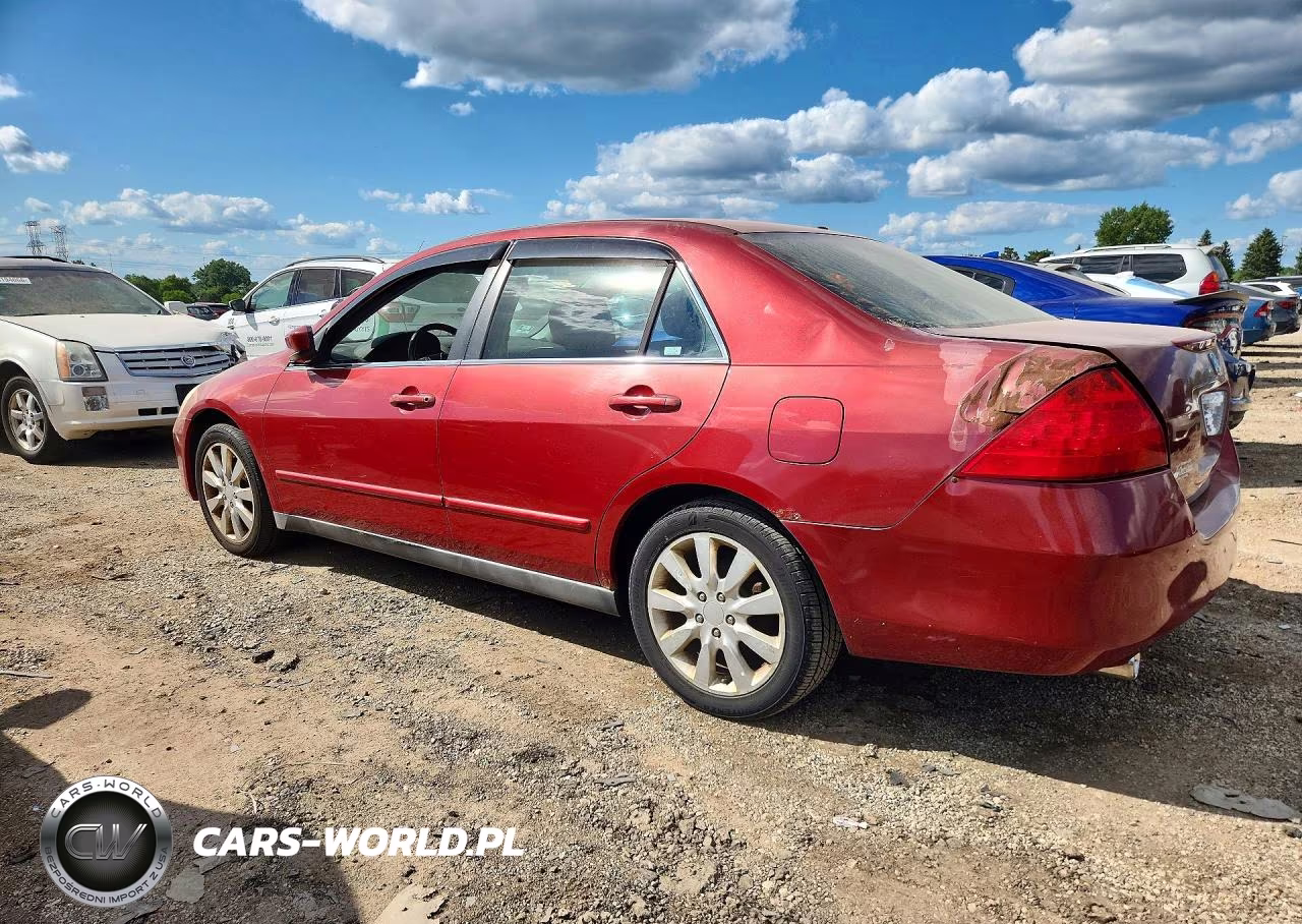 2007 Honda Accord Se VIN:1HGCM66417A071812 - 2