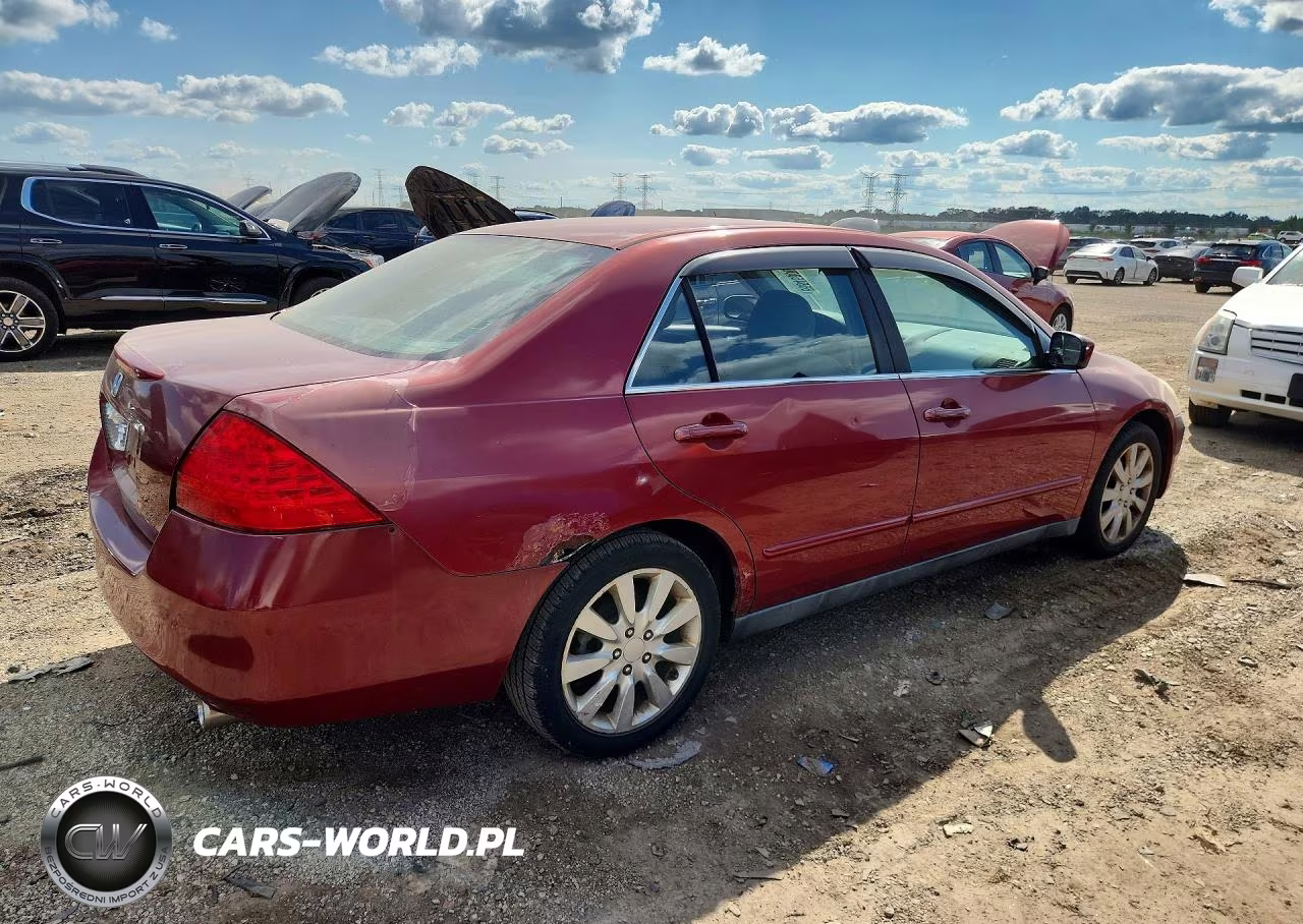 2007 Honda Accord Se VIN:1HGCM66417A071812 - 3