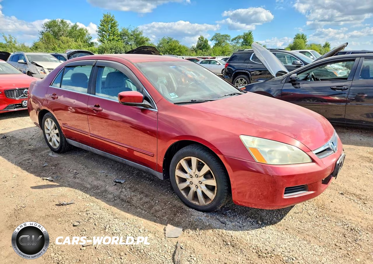 2007 Honda Accord Se VIN:1HGCM66417A071812 - 4