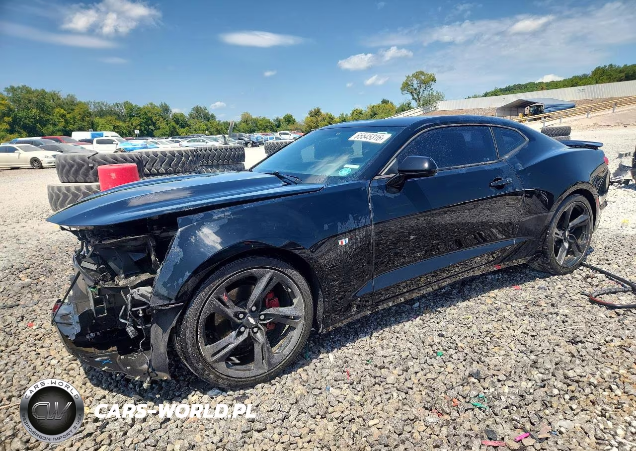 2019 Chevrolet Camaro Ls VIN:1G1FB1RS1K0120111 - 1