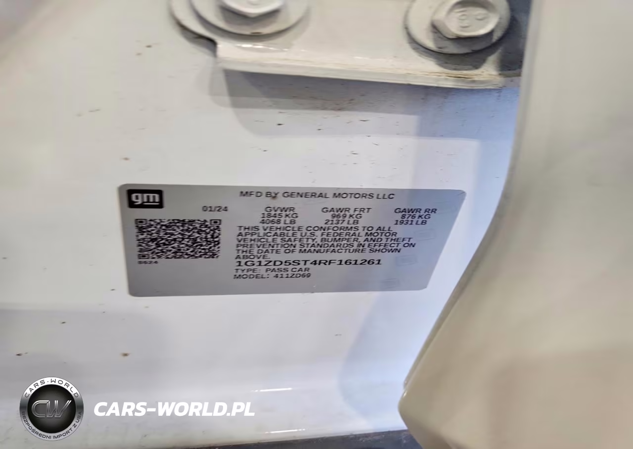 2024 Chevrolet Malibu Lt VIN:1G1ZD5ST4RF161261 - 13