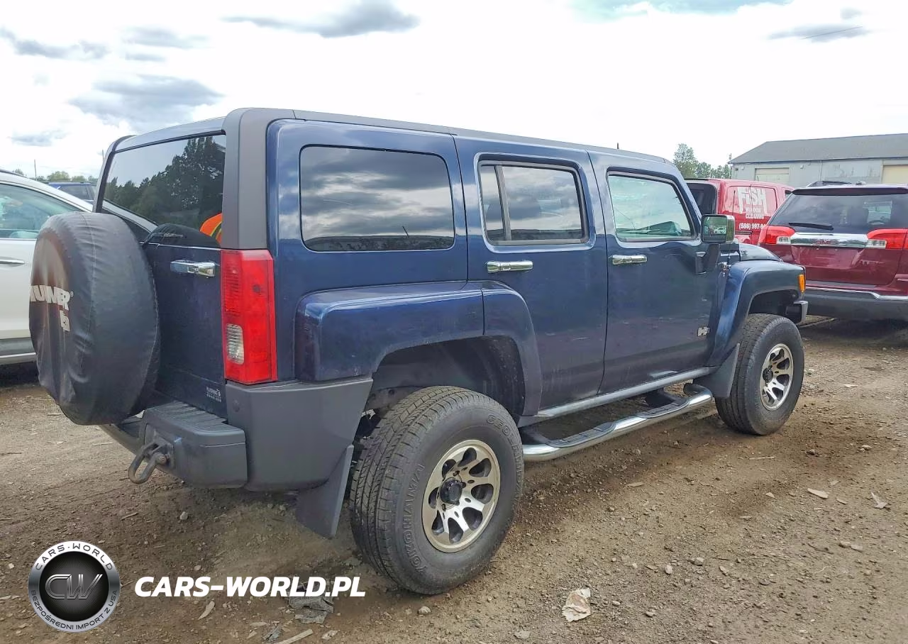 2008 Hummer H3 VIN:5GTEN13E588129801 - 3
