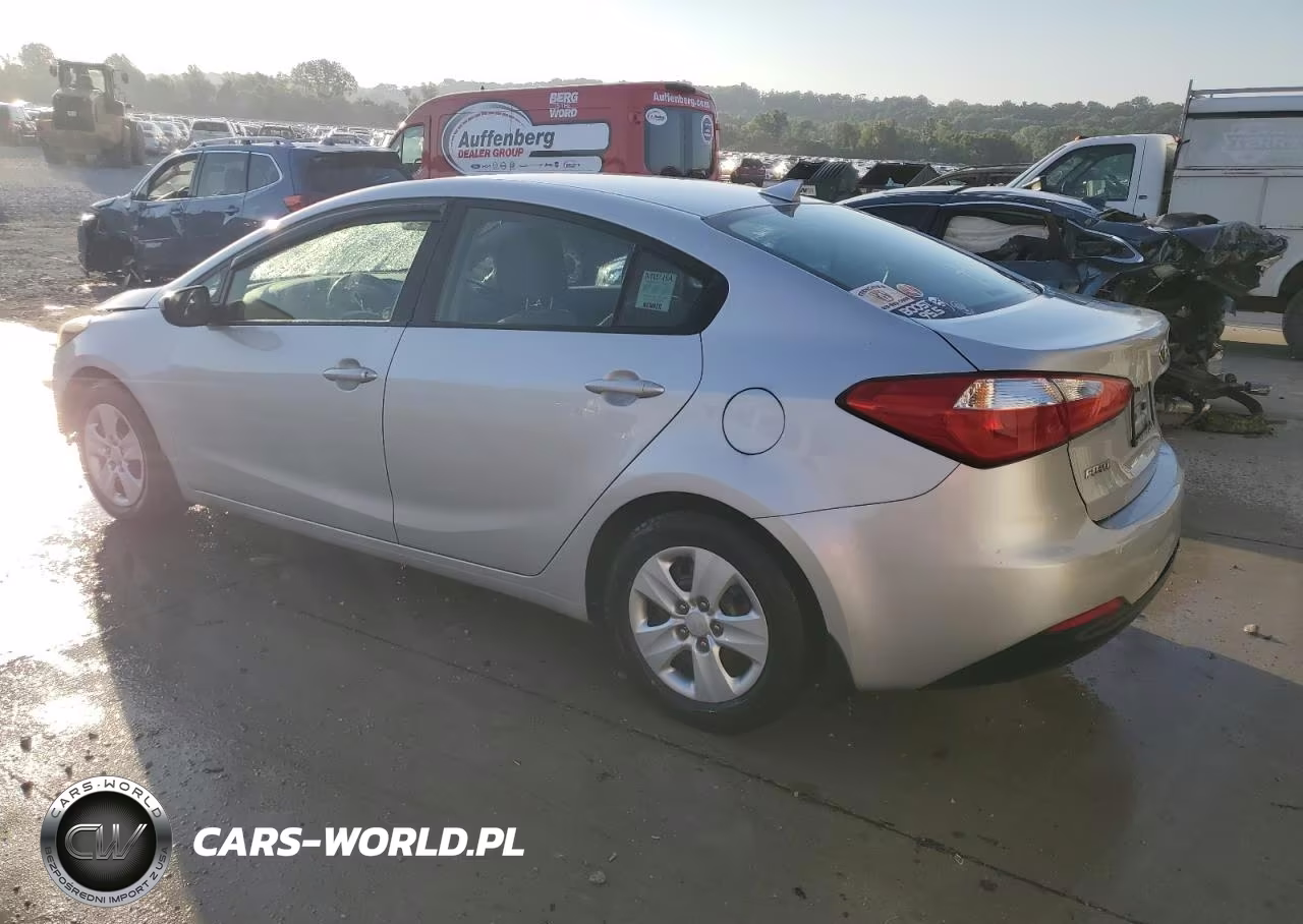 2015 Kia Forte Lx VIN:KNAFK4A6XF5395117 - 2