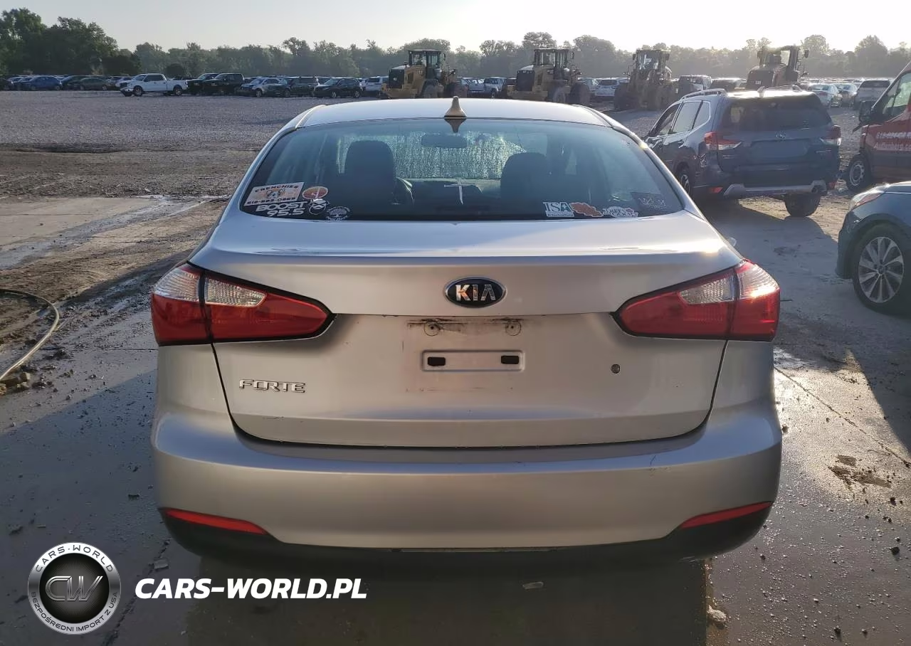 2015 Kia Forte Lx VIN:KNAFK4A6XF5395117 - 6