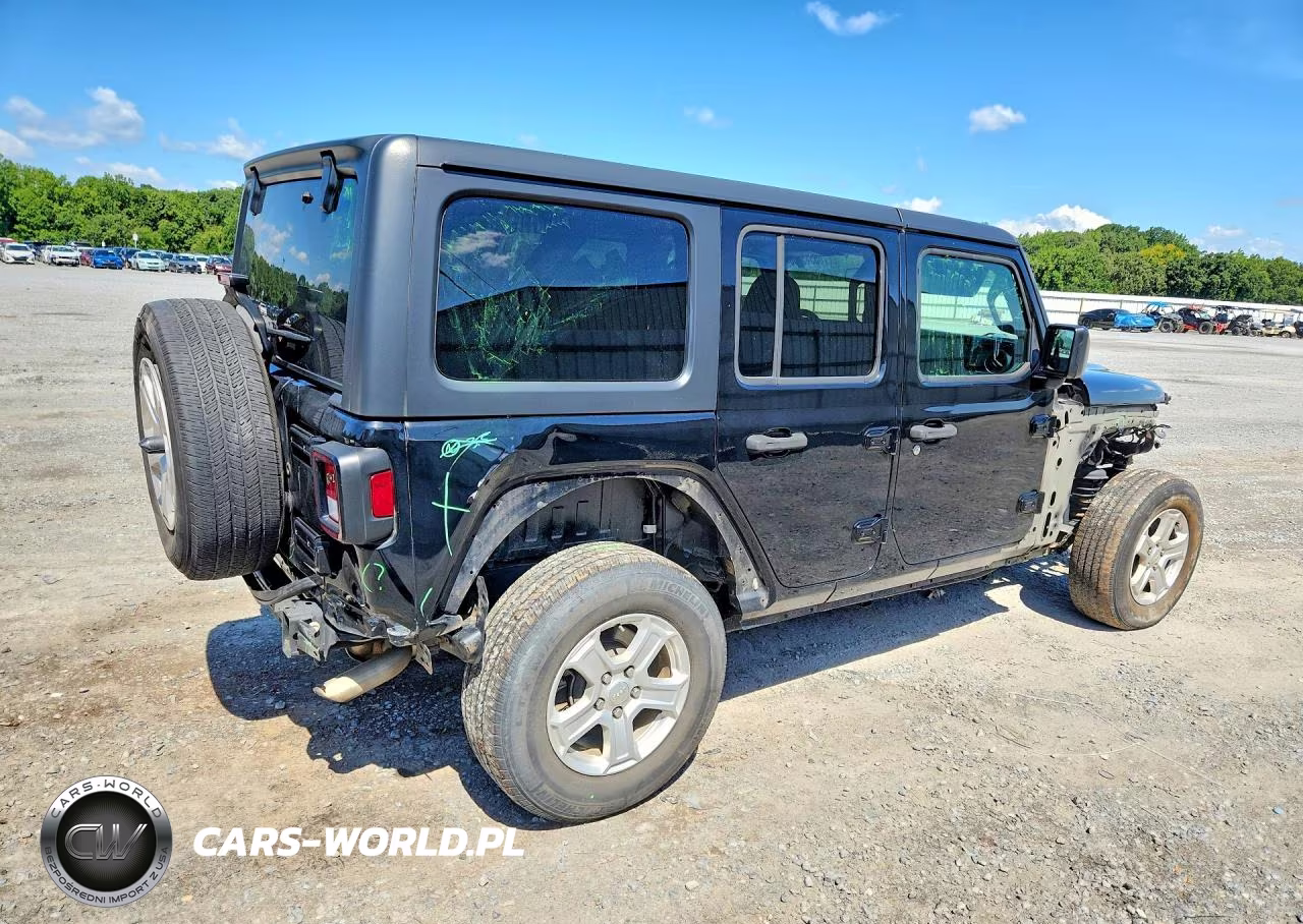2019 Jeep Wrangler Unlimited Sport VIN:1C4HJXDN1KW617664 - 3