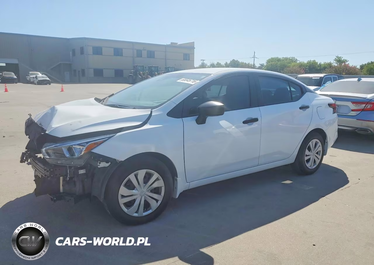 2024 Nissan Versa S VIN:3N1CN8DV3RL837203 - 1