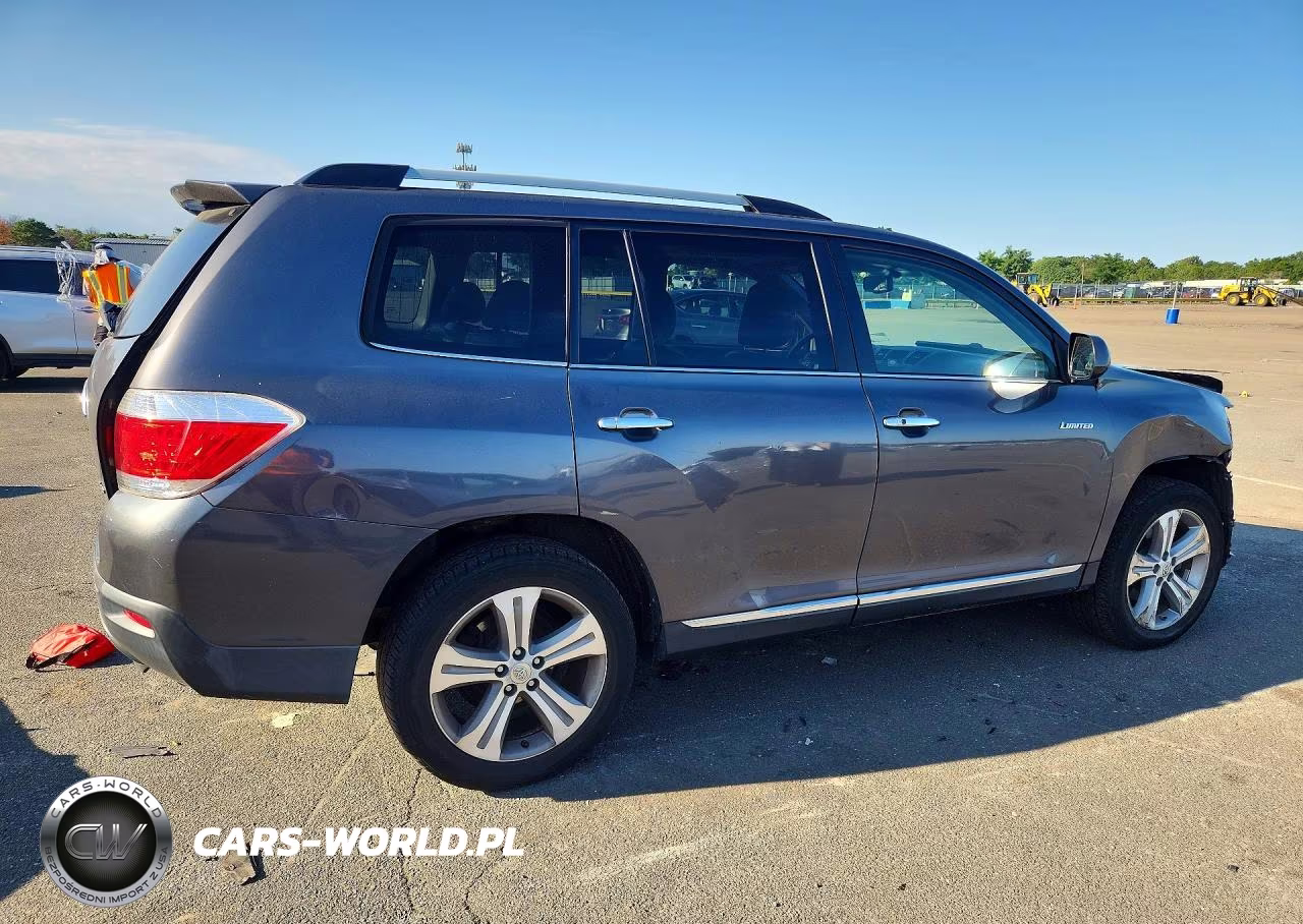 2012 Toyota Highlander Limited VIN:5TDDK3EH1CS137543 - 3