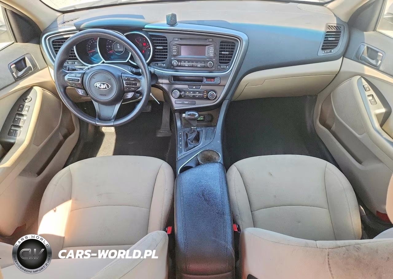 2015 Kia Optima Lx VIN:KNAGM4A7XF5592229 - 8