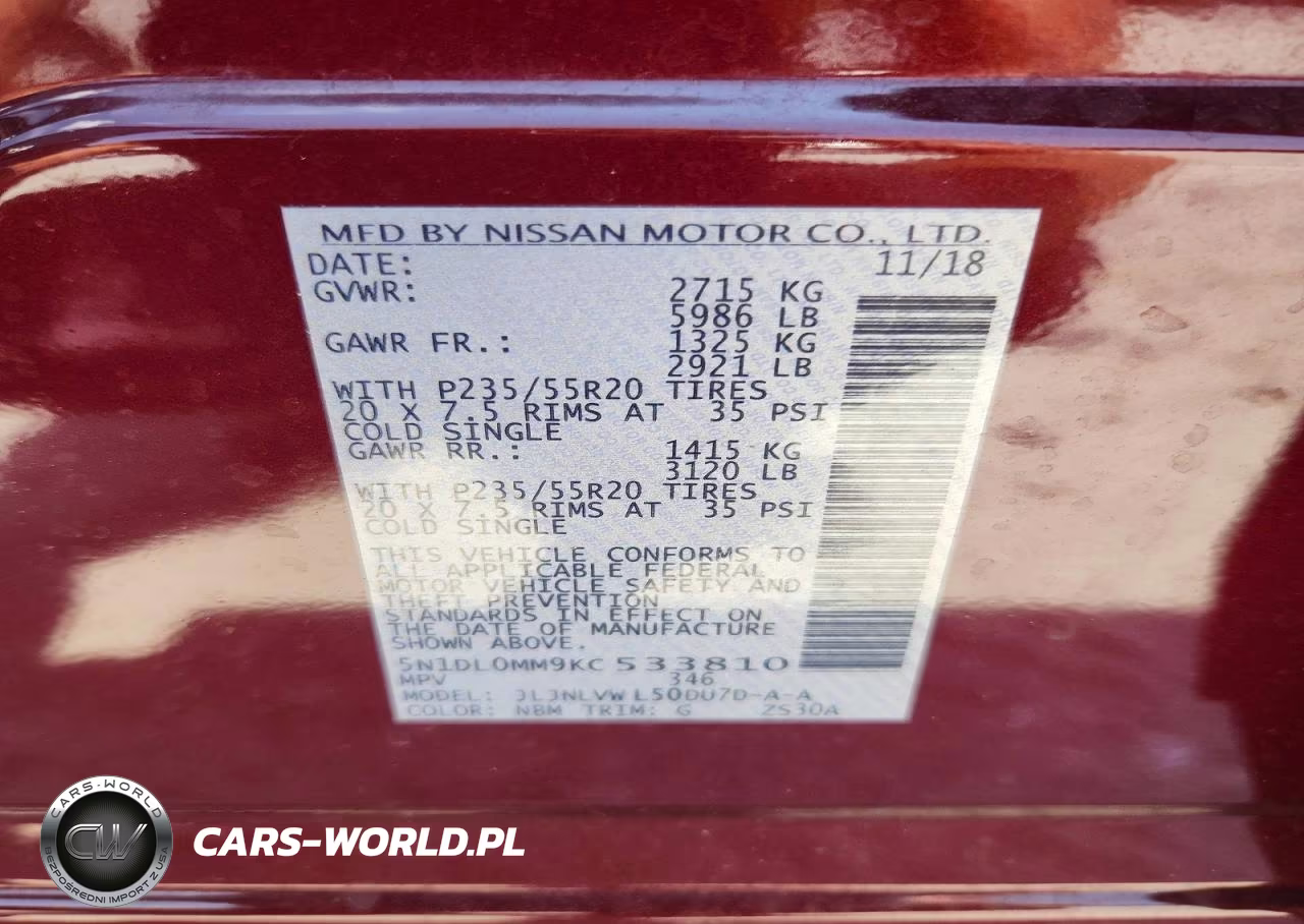 2019 Infiniti Qx60 Luxe VIN:5N1DL0MM9KC533810 - 13