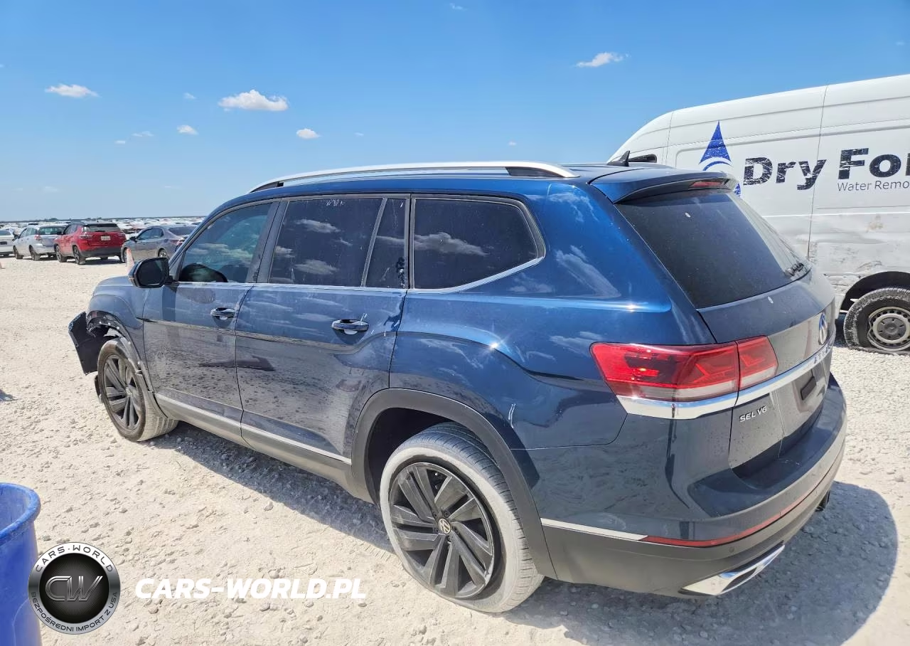 2021 Volkswagen Atlas Sel VIN:1V2ER2CA4MC579072 - 2