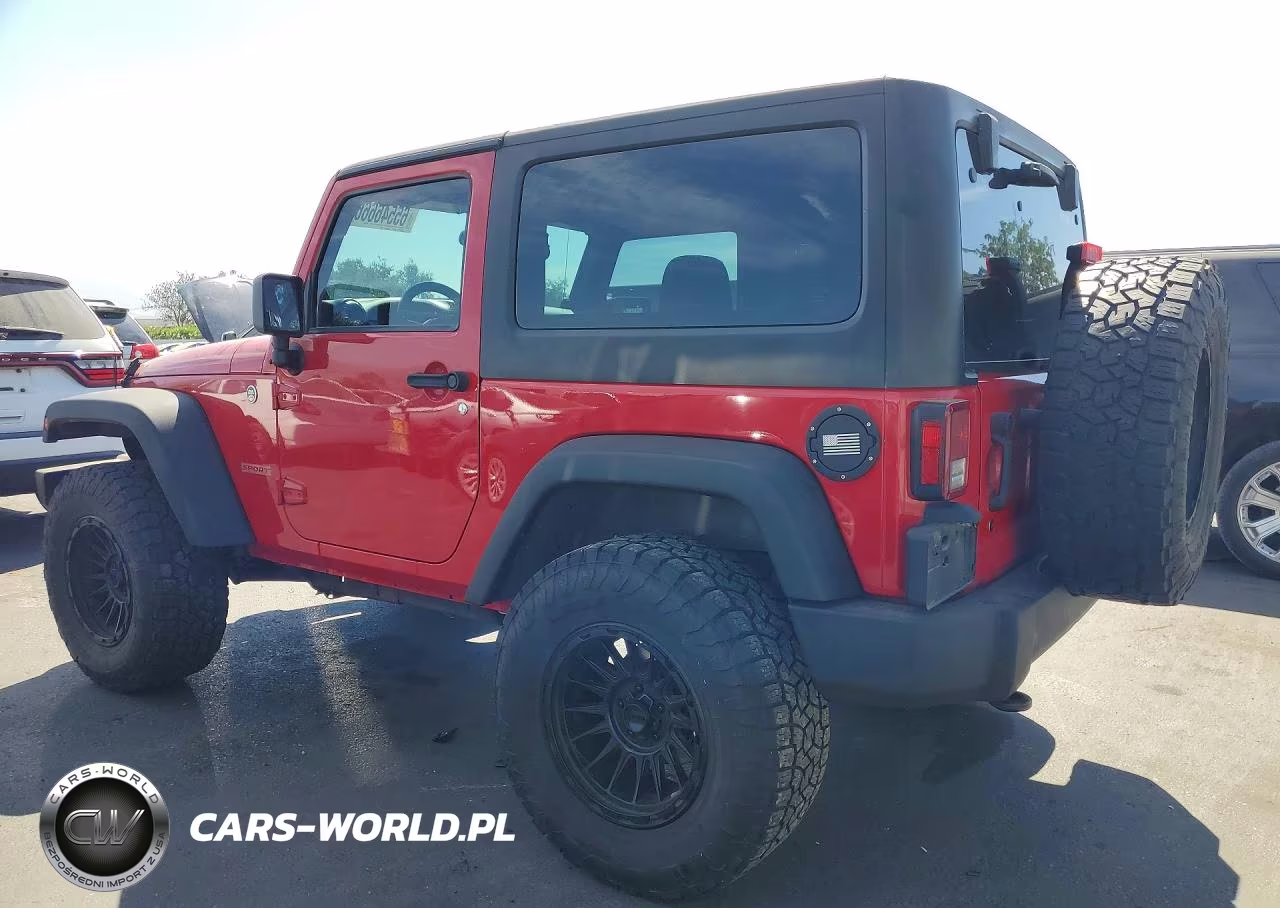 2012 Jeep Wrangler Sport VIN:1C4AJWAGXCL182888 - 2