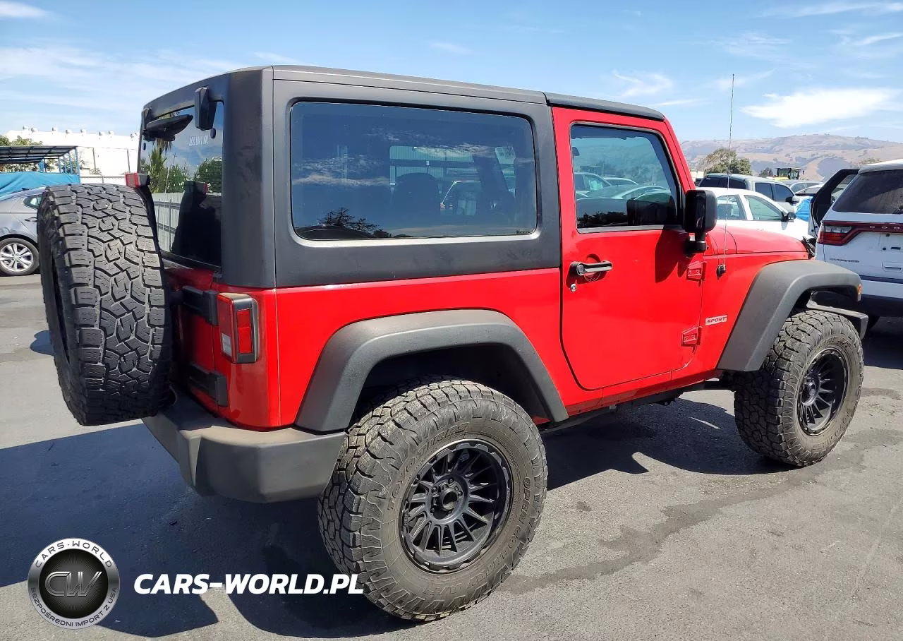 2012 Jeep Wrangler Sport VIN:1C4AJWAGXCL182888 - 3