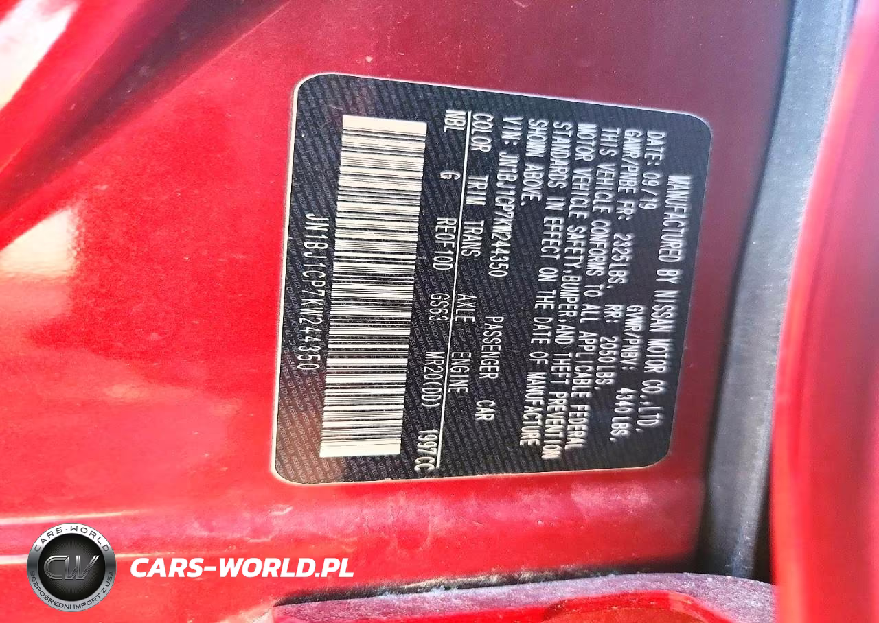 2019 Nissan Rogue Sport S VIN:JN1BJ1CP7KW244350 - 14