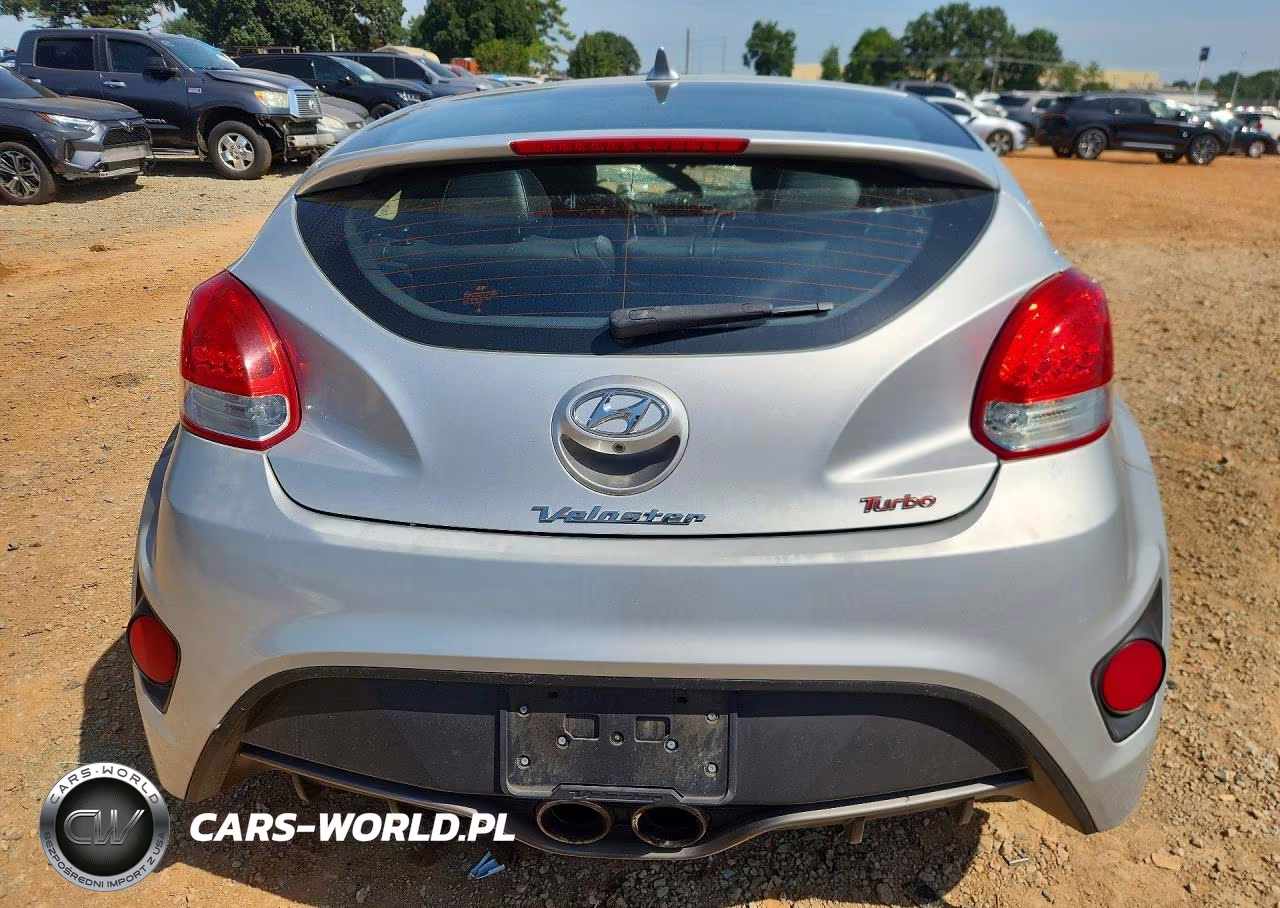 2015 Hyundai Veloster Turbo VIN:KMHTC6AE4FU231644 - 6