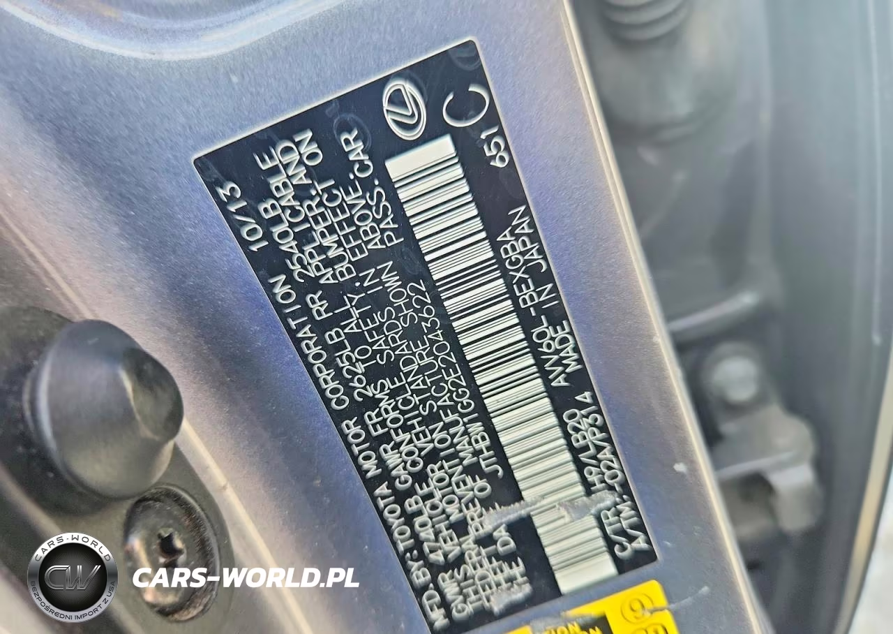 2014 Lexus Es 300H VIN:JTHBW1GG2E2043622 - 12