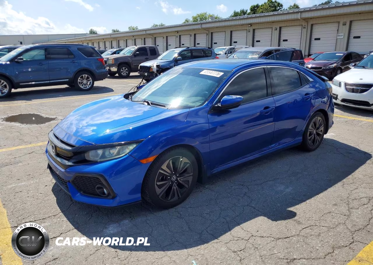 2017 Honda Civic X4D VIN:SHHFK7H57HU231342 - 1