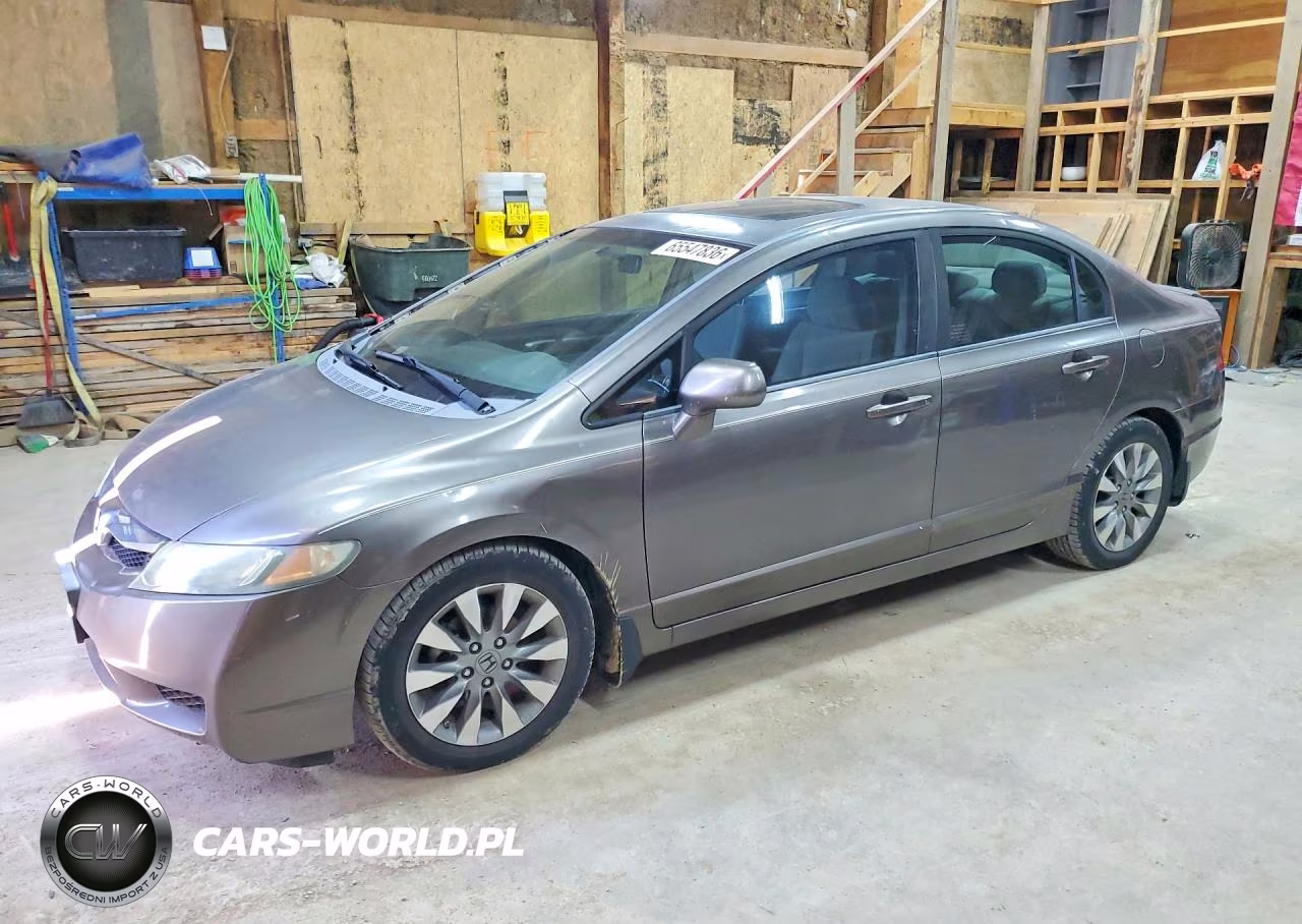 2009 Honda Civic Ex VIN:19XFA16809E030890 - 1