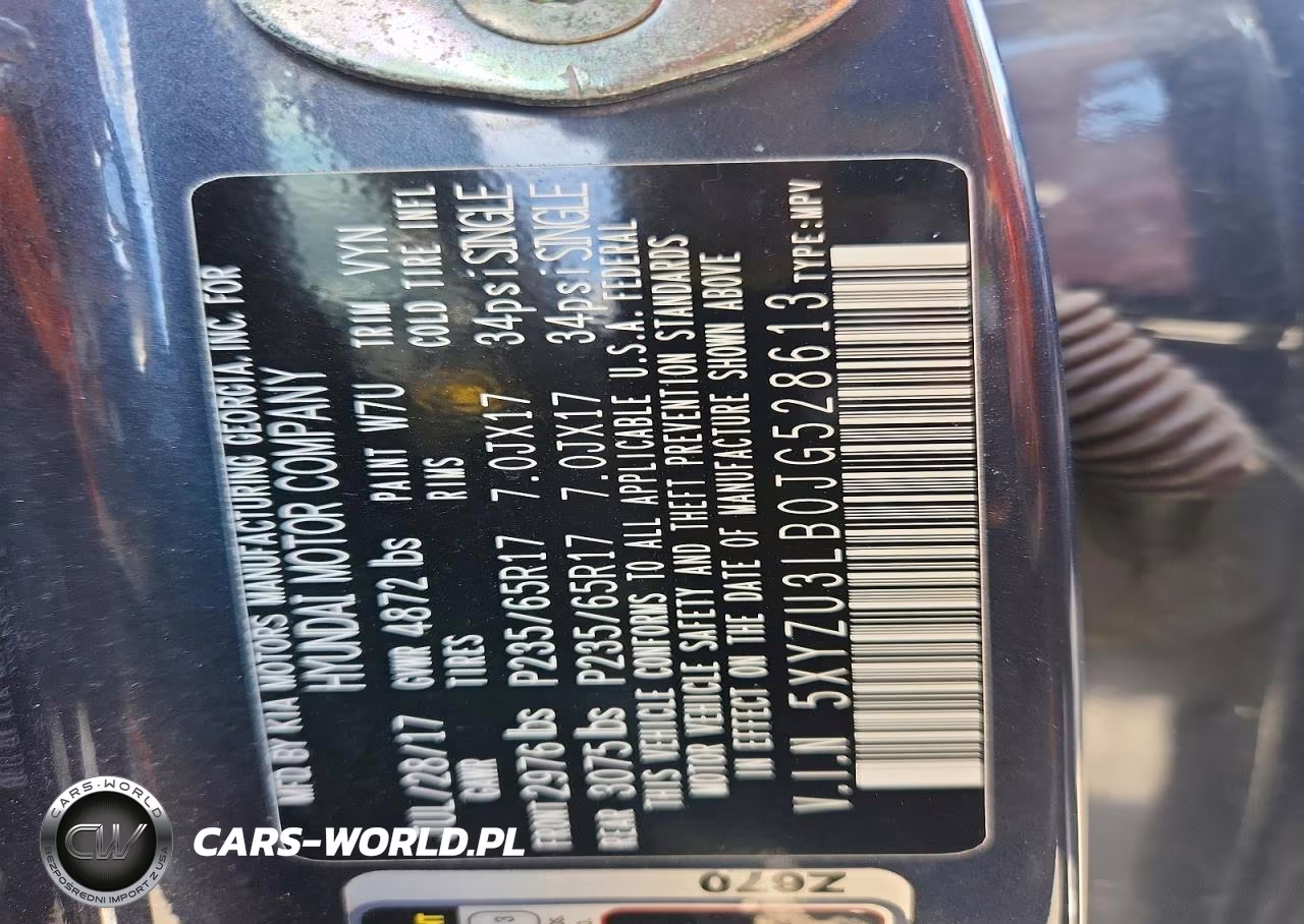 2018 Hyundai Santa Fe Sport 2.4L VIN:5XYZU3LB0JG528613 - 13