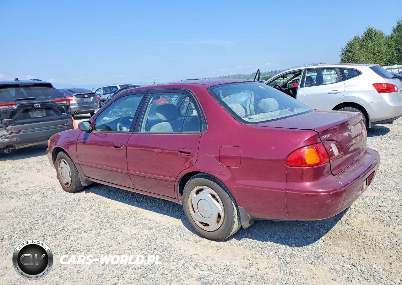 1998 Toyota Corolla Ve VIN:2T1BR18E4WC076792 - 2