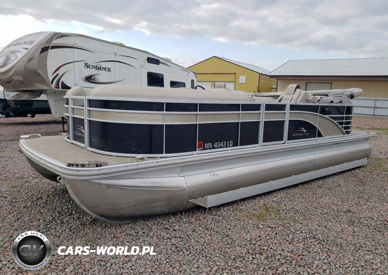 2017 Bennington Mn 4343 L0 Pontoon Boat VIN:ETWE3059B717 - 2
