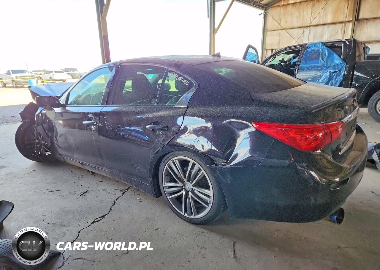 2014 Infiniti Q50 Base VIN:JN1BV7AP7EM671652 - 2