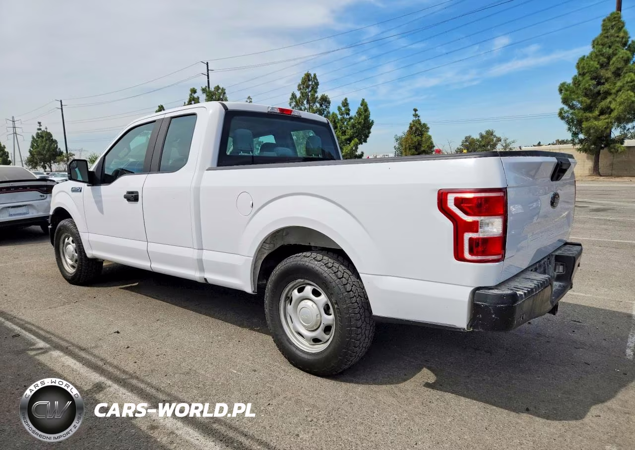 2019 Ford F150 Super Cab VIN:1FTEX1CB9KKD13334 - 2