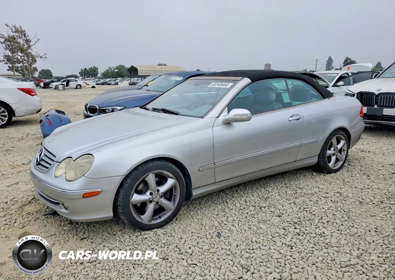 2005 Mercedes-Benz Clk 320 VIN:WDBTK65G65T037784 - 1