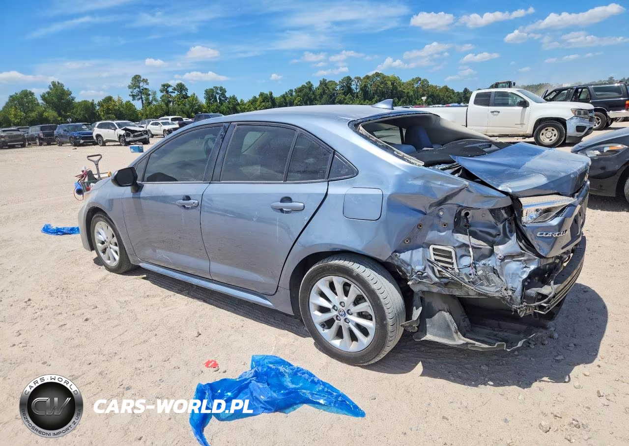 2020 Toyota Corolla Le VIN:JTDHPRAE7LJ022248 - 2