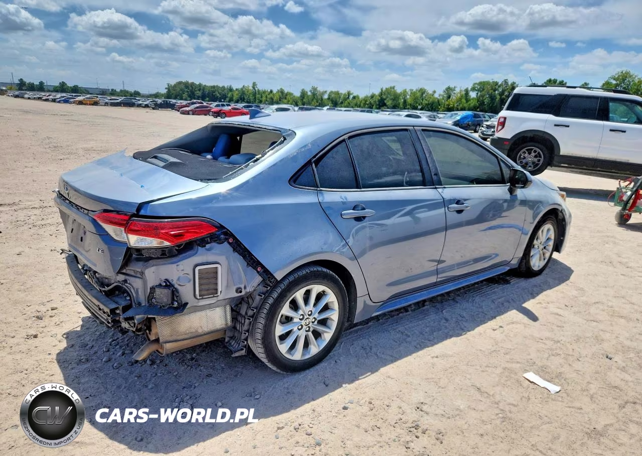 2020 Toyota Corolla Le VIN:JTDHPRAE7LJ022248 - 3