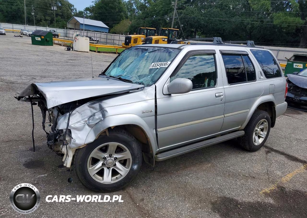 2004 Nissan Pathfinder Le Platinum VIN:JN8DR09X04W809349 - 1