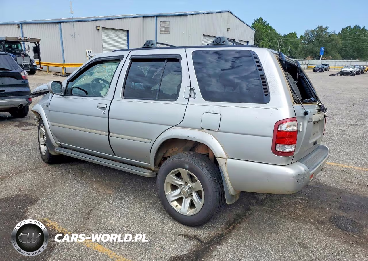 2004 Nissan Pathfinder Le Platinum VIN:JN8DR09X04W809349 - 2