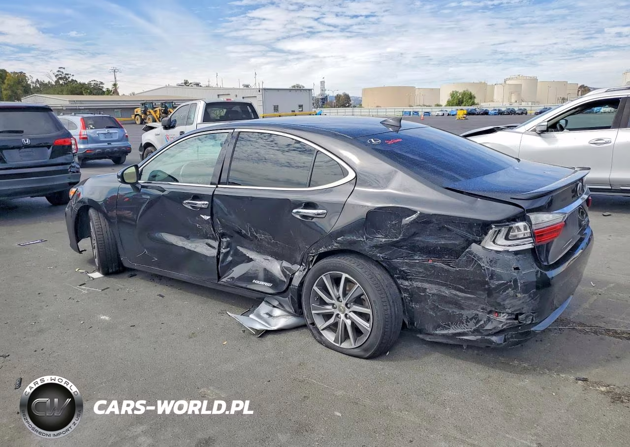 2017 Lexus Es 300H VIN:JTHBW1GG6H2146496 - 2
