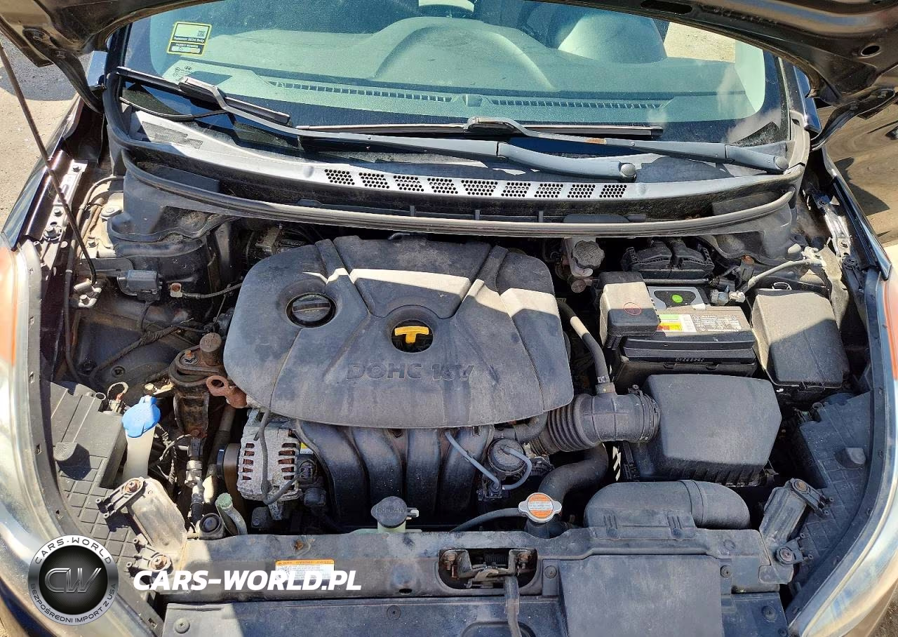 2012 Hyundai Elantra Gls VIN:5NPDH4AE7CH150223 - 11