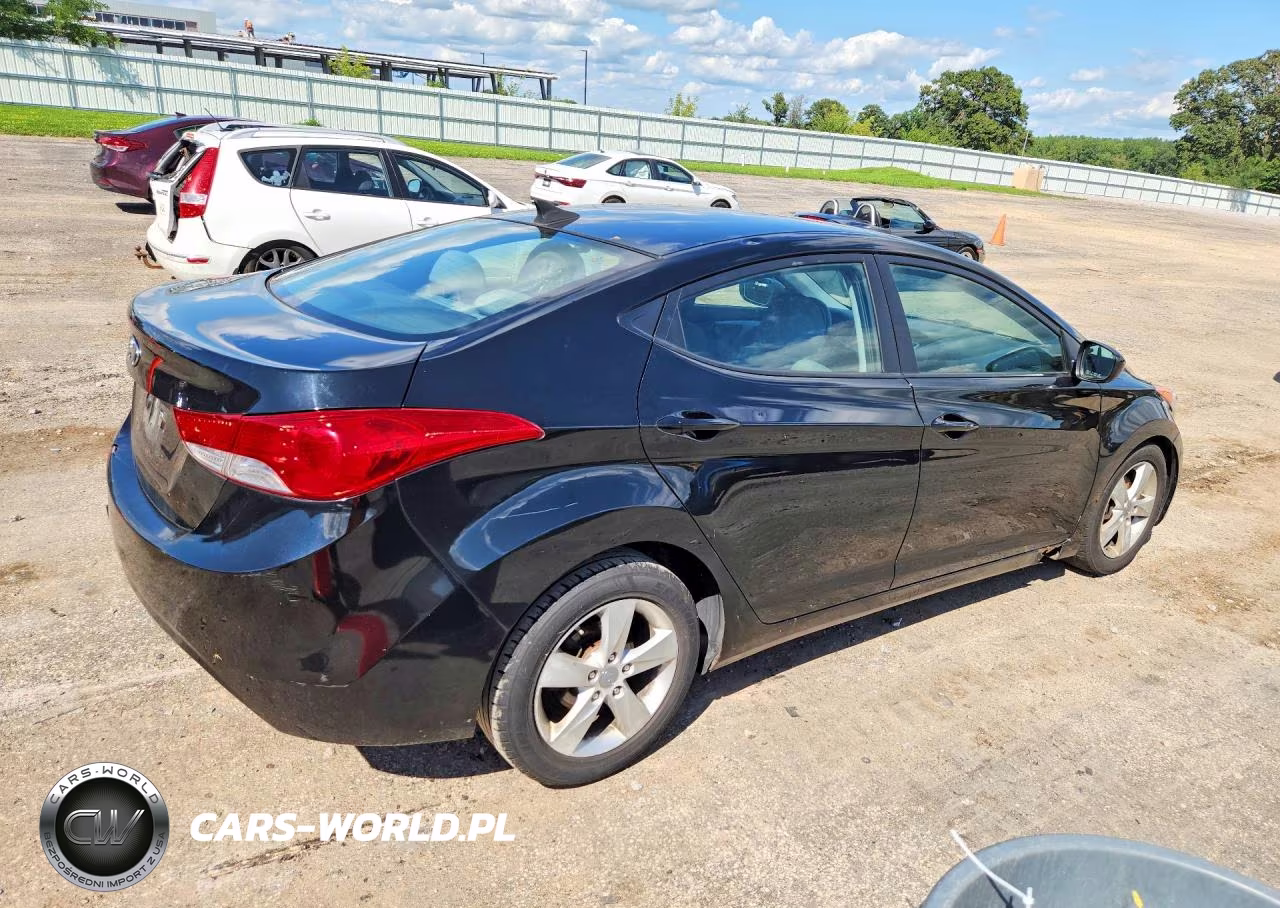 2012 Hyundai Elantra Gls VIN:5NPDH4AE7CH150223 - 3