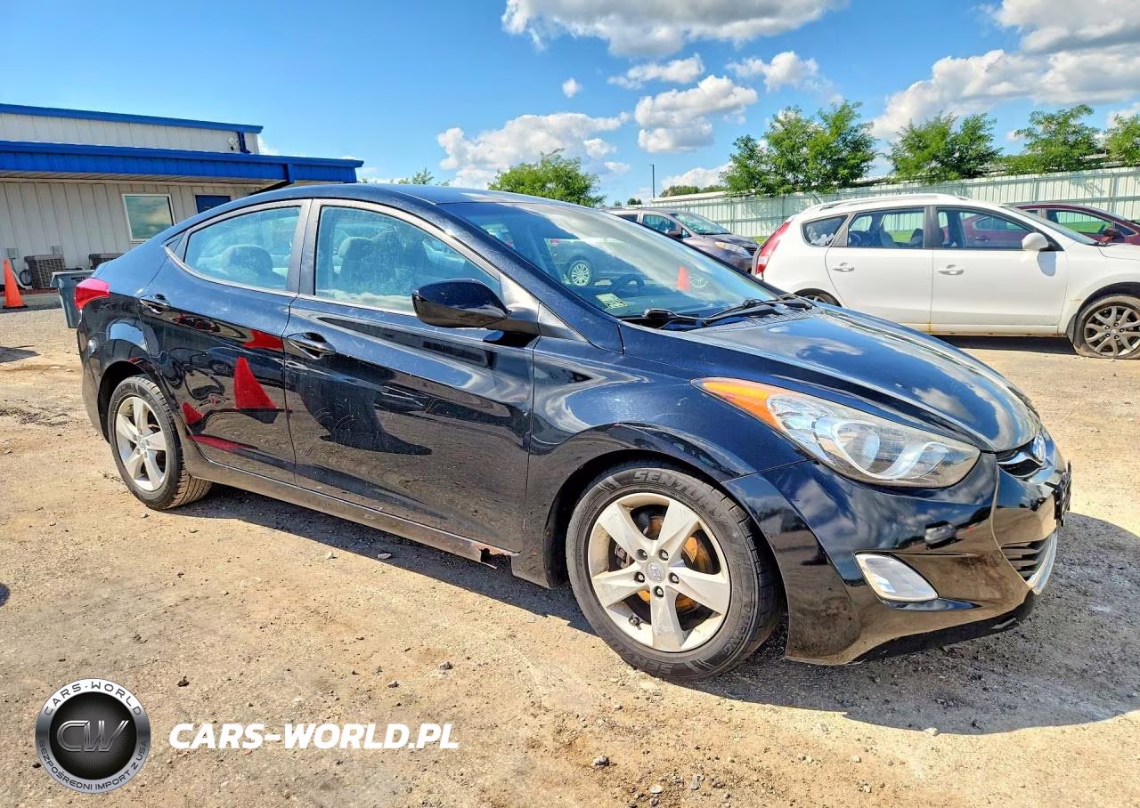 2012 Hyundai Elantra Gls VIN:5NPDH4AE7CH150223 - 4