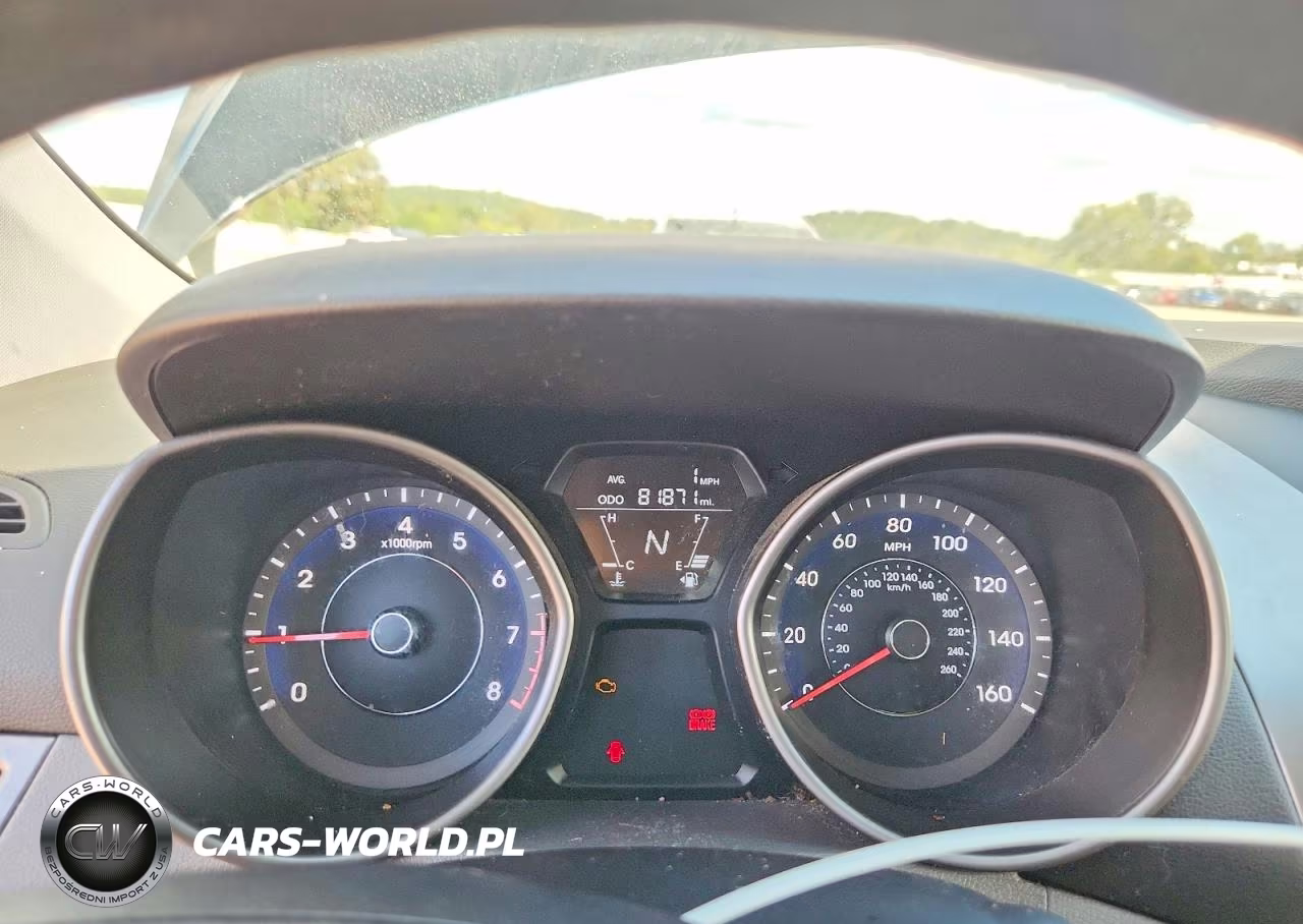 2012 Hyundai Elantra Gls VIN:5NPDH4AE7CH150223 - 9