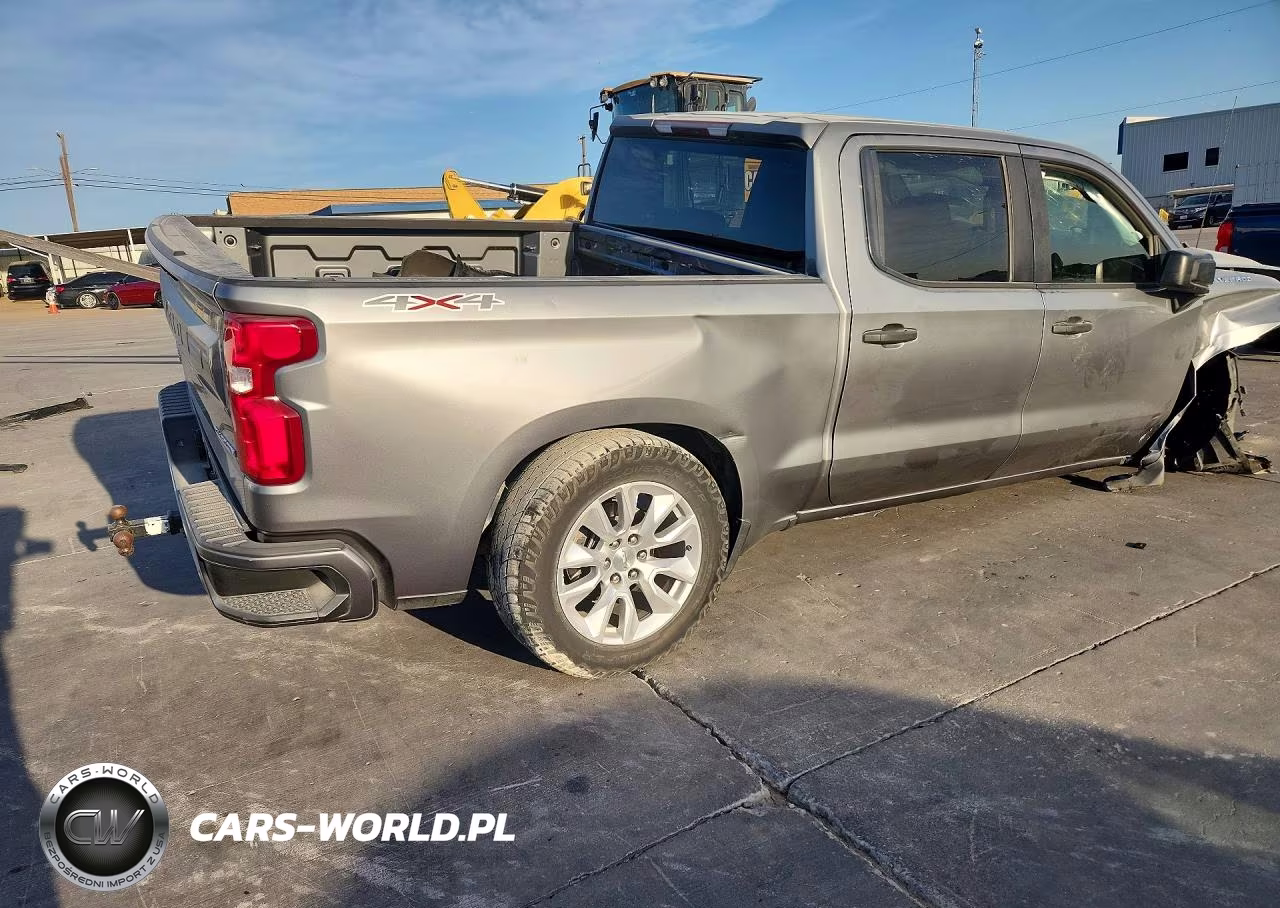 2020 Chevrolet Silverado K1500 Custom VIN:3GCUYBEF4LG204884 - 3