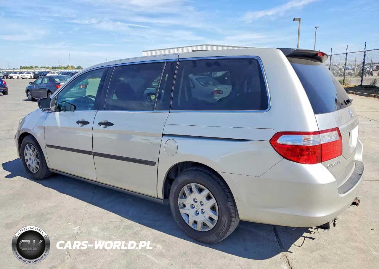 2007 Honda Odyssey Lx VIN:5FNRL38257B097231 - 2