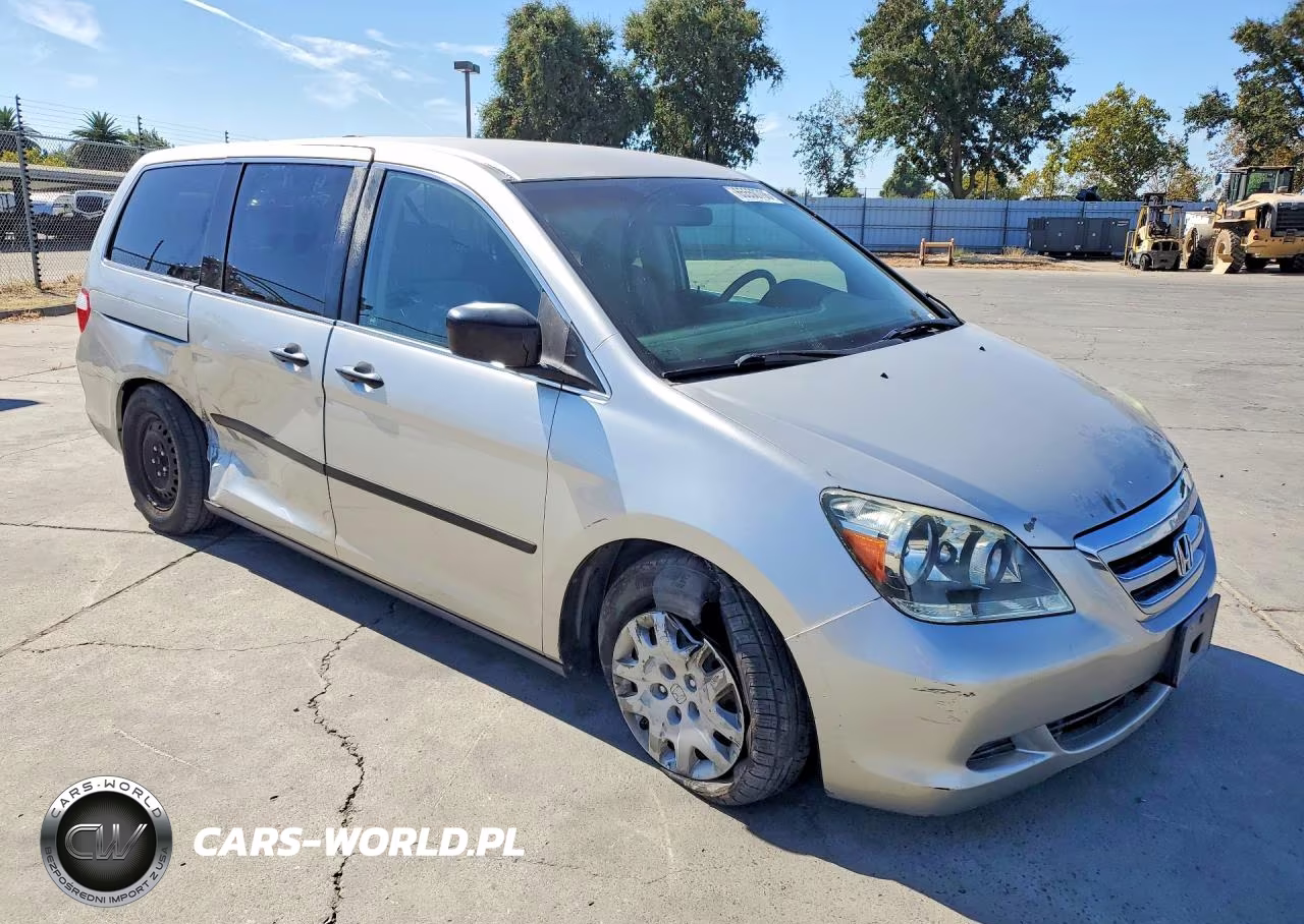 2007 Honda Odyssey Lx VIN:5FNRL38257B097231 - 4