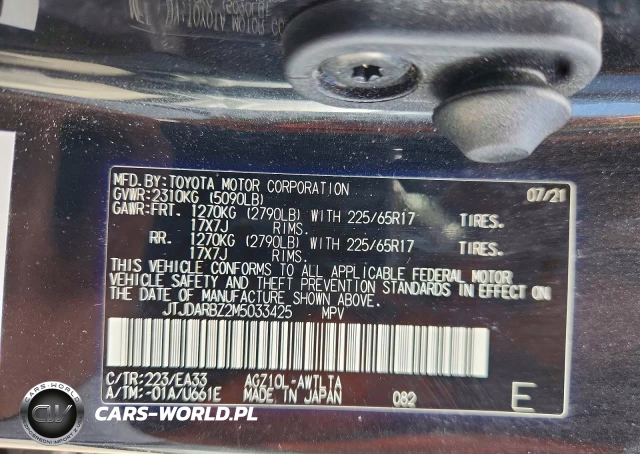2021 Lexus Nx 300 Base VIN:JTJDARBZ2M5033425 - 13