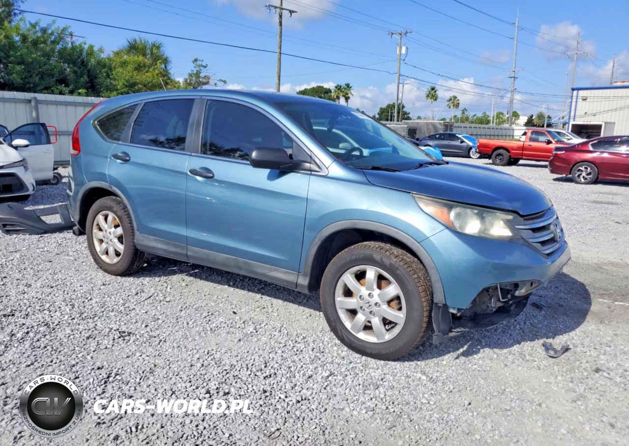 2013 Honda Cr-V Lx VIN:5J6RM4H32DL026969 - 4