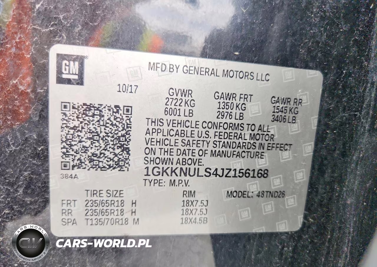 2018 GMC Acadia Slt-1 VIN:1GKKNULS4JZ156168 - 14