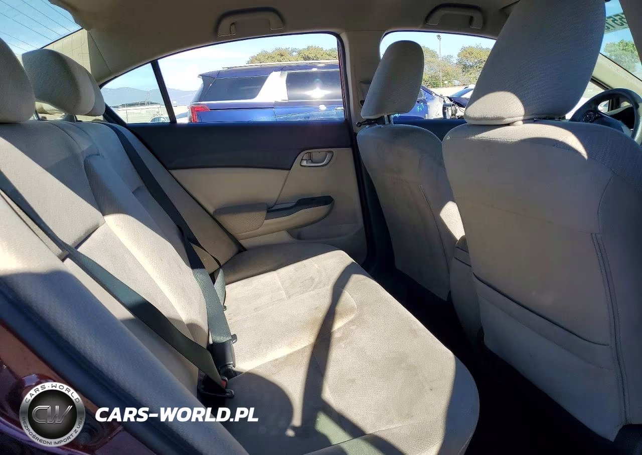 2013 Honda Civic Lx VIN:19XFB2F51DE225088 - 10