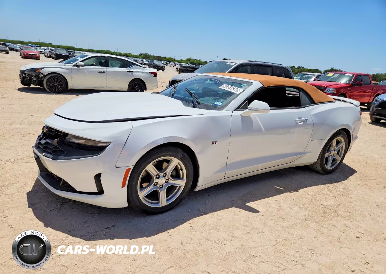 2019 Chevrolet Camaro Ls VIN:1G1FB3DS0K0151644 - 1